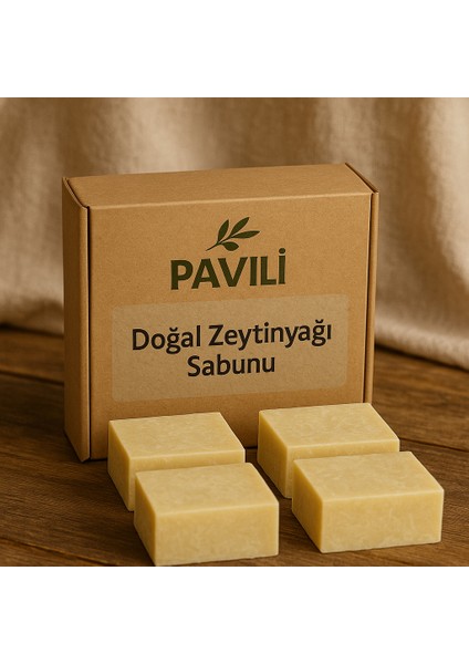 Doğal Zeytinyağı Sabunu – 4’lü Ekonomik Paket El Yapımı modelleri