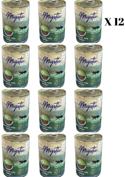 Kuzulu Tahılsız Yetişkin Kedi Konservesi 400 gr x 12 Adet fiyatları