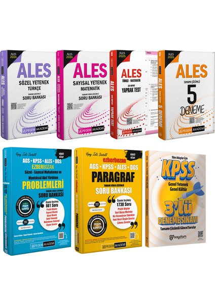 2026 Ales Sözel-Sayısal Yetenek Soru Bankası-Çek Kopart Yaprak Test-5 Deneme-Paragraf-Akıl Yürütme