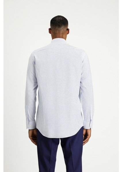 Uzun Kol Regular Fit Ekose Pamuk Gömlek indirimleri