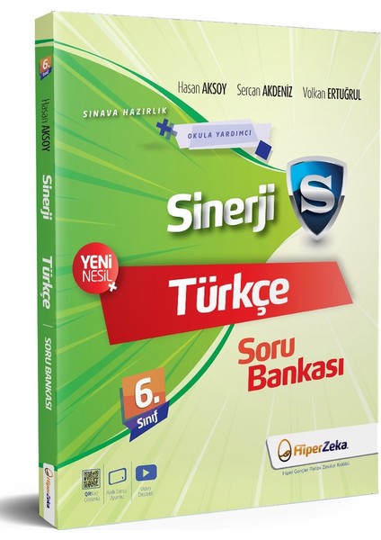 Sinerji 6. Sınıf Hiperzeka Türkçe Soru Bankası