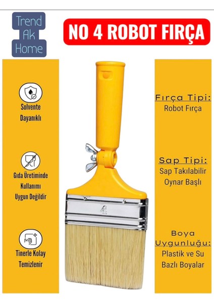 4'lü Süperlüks Boyacı Seti Çok Kullanışlı Boyacı Seti modelleri