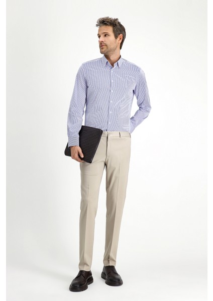 Uzun Kol Slim Fit Dar Kesim Klasik Ekose Pamuk Gömlek fiyatları