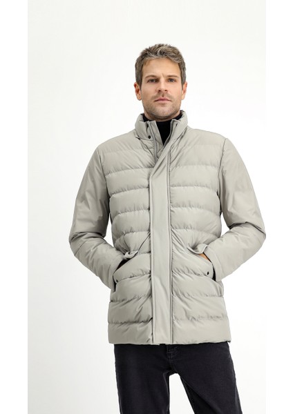 Slim Fit Dar Kesim Kapüşonlu Spor Şişme Mont indirimleri