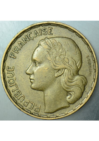 Fransa 50 Frank 1953 Horoz Görselli. fiyatları