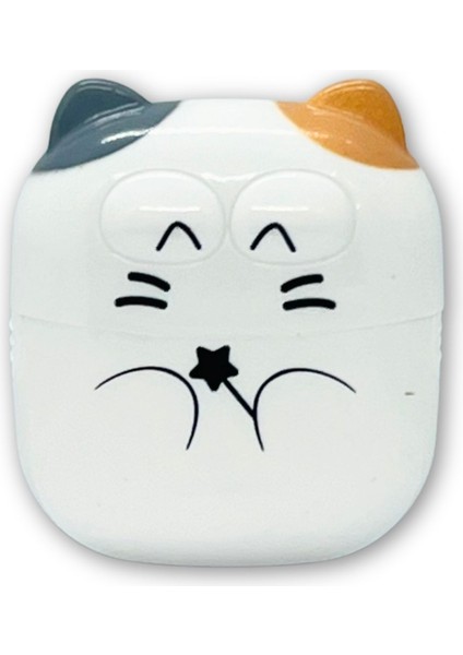 Sevimli Kedi Tasarımlı Silgi – Hazneli ve Pratik, Eğlenceli Okul Kırtasiye Ürünü, Okula Dönüş, Kawai Tarzı Kırtasiye Ürünleri
