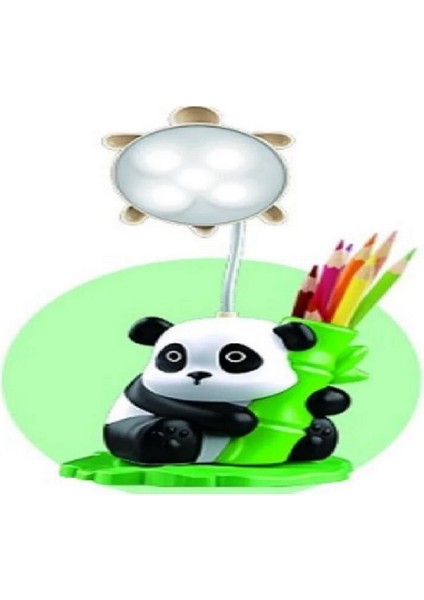 Panda Şarjlı Masa Lambası Kalemlik