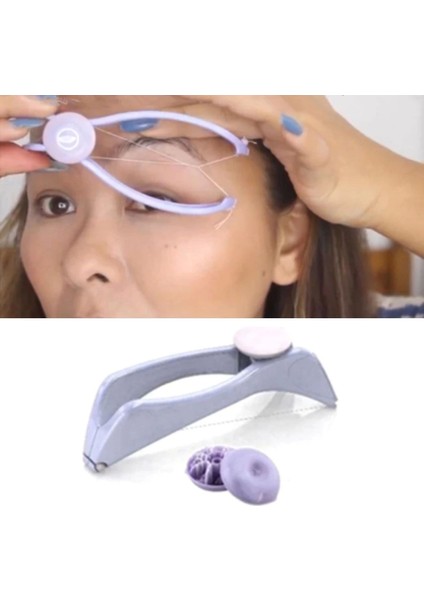 Slique Pratik Iple Kaş Bıyık Tüy Alma Epilasyon Aleti Makinesi (4887) modelleri