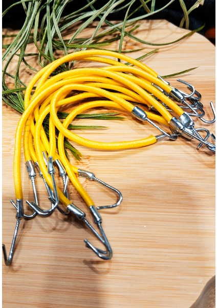 Lüks 10 Adet Kancalı Lastik