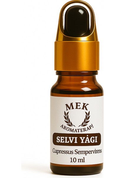 Selvi / Servi Yağı 10 ml - % 100 Saf ve Doğal - Cam Damlalıklı - Cupressus Sempervirens