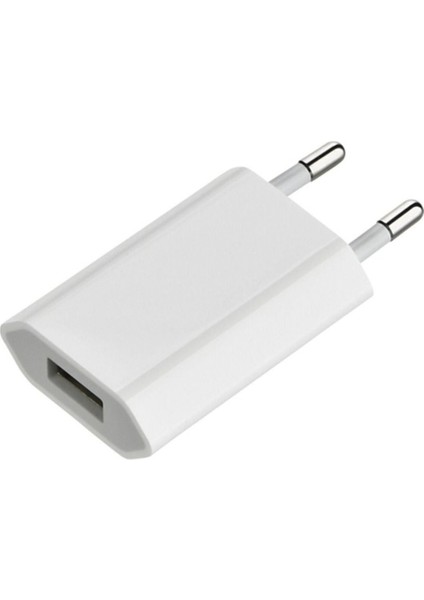ESLIFETECH26AKSESUAR Apple Iphone Uyumlu 4/4s/5/5s/5c/6/6s/6s/7/7s Modelleri Ile Ipod Uyumlu 5W Şarj Adaptörü modelleri
