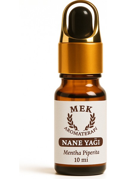 Nane Yağı 10 ml - % 100 Saf ve Doğal - Cam Damlalıklı - Mentha Piperita