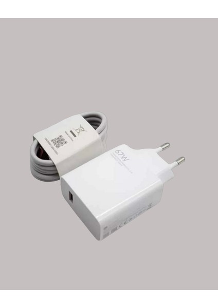 67W Hızlı Şarj Adaptörü ve Veri Aktarım Özellikli Type-C Kablo Seti indirimleri