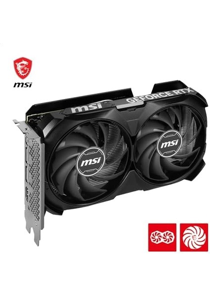 VGA Geforce Rtx 4060 Tı Ventus 2x Black 16G Oc RTX4060TI 16GB Gddr6 128B DX12 Pcıe 4.0 X16 (3xdp 1xhdmı) fiyatları