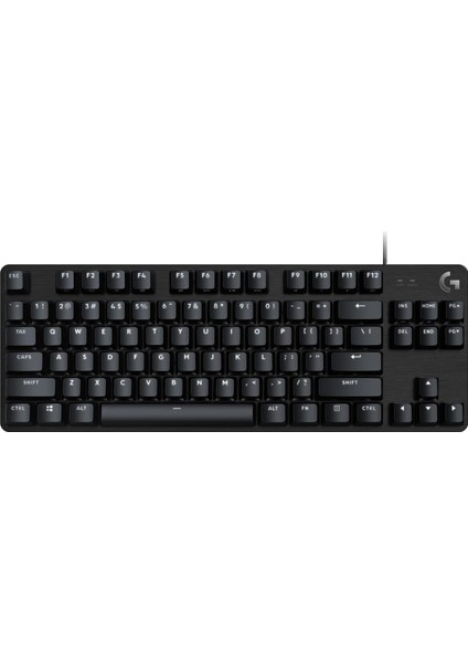 G G413 Se Tkl Kablolu Oyuncu Klavyesi, Dokunsal Mekanik Anahtarlar, Arkadan Aydınlatmalı, Windows, Macos ile Uyumlu, Siyah