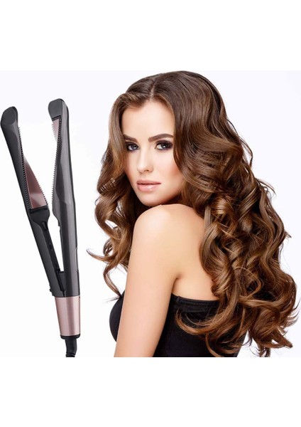 2 In 1 Profesyonel Saç Düzleştirici Bigudi Maşası fırsatları