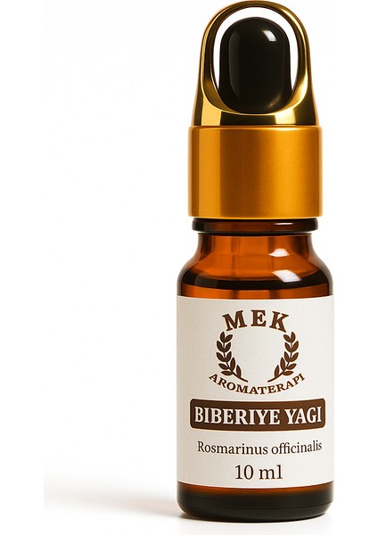 Biberiye Yağı 10 ml - Cam Damlalıklı - Rosmarinus Officinalis