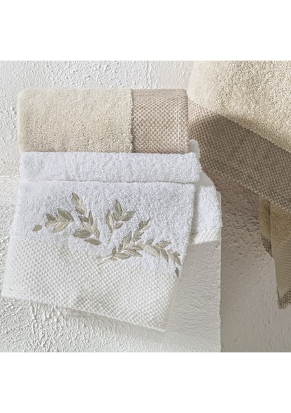 Iris Pure Cotton Pamuk Hamam Seti Krem Camel fiyatları