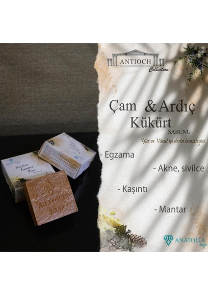 Çam Ardıç Kükürt Sabunu
