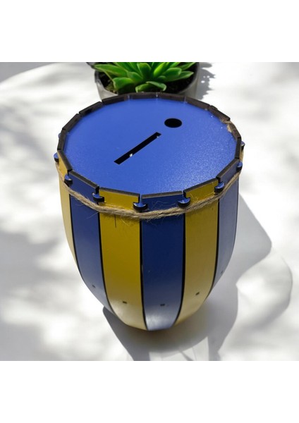 Ahşap Fıçı Kumbara | Mdf Dekoratif Kumbara - El Yapımı Mdf Kumbara | Dekoratif Kumbara