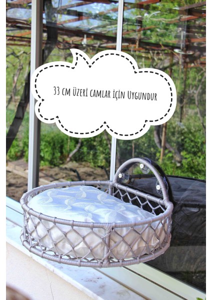 Kedi Köpek Pencere Önü Yatağı Özel Tasarım