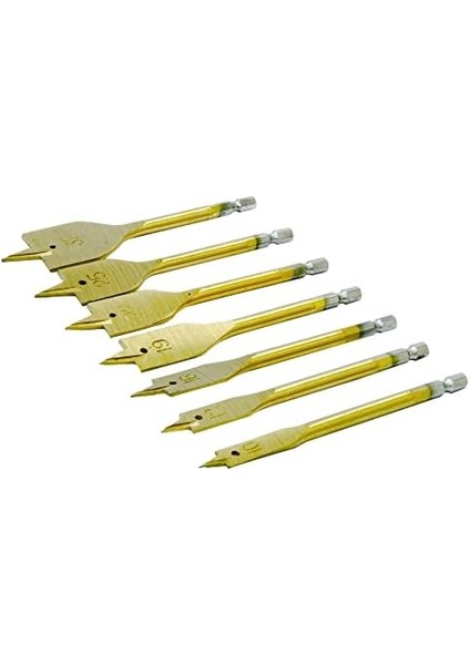 48525 7 Pc Flat Wood Drill Bit Set modelleri