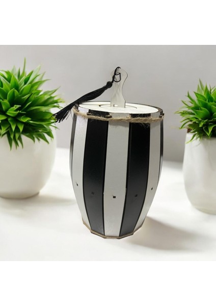 Ahşap Fıçı Kumbara | Mdf Dekoratif Kumbara - El Yapımı Mdf Kumbara | Dekoratif Kumbara