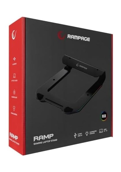 ADS-T6U Ramp 4 Adet USB 3,0 Hub ile Rgb Işıklı Alüminyum Dizüstü Bilgisayar Standı modelleri