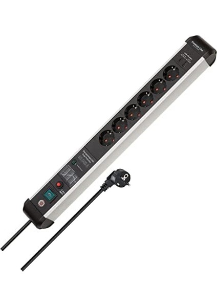 Premium-Protect-Line 6'lı Grup Priz, USB Power Delivery Tip C ve Aşırı Gerilim Korumalı (Şalterli Çoklu Priz, USB Power Delivery Tip C ve USB 3.0 A, Almanya'da Üretilmiştir) fiyatları