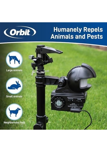 62100 Yard Enforcer Hareketle Etkinleşen Fıskiye, Gündüz ve Gece Algılama Modlu, Siyah modelleri