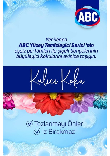 Abc Deterjan Pembe Buket Kalıcı Koku 2.5 L Yüzey Temizleyicisi (1 x 2500 Ml) modelleri