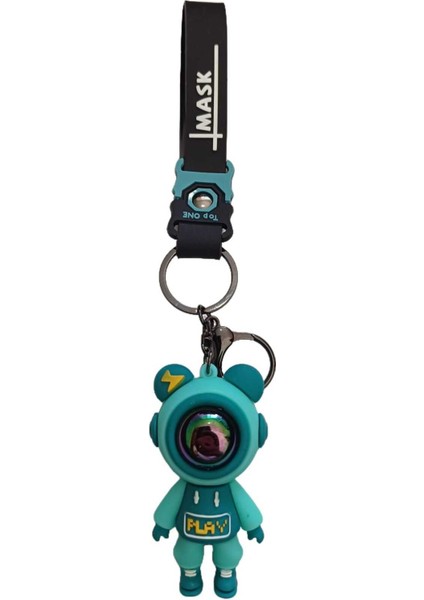 Mini Astronot Figür Anahtarlık 4'lü fırsatları