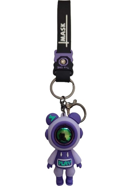 Mini Astronot Figür Anahtarlık 4'lü indirimleri