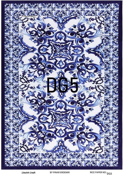 Marka Serisi Dg5 Pirinç Dekopaj 30*42 cm