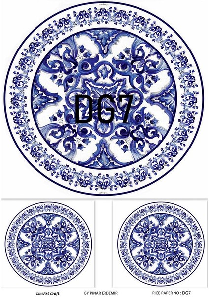 Marka Serisi Dg7 Pirinç Dekopaj 30*42 cm