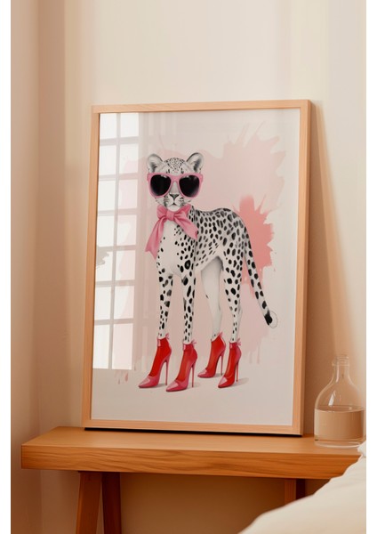 Ahşap Çerçeveli Tablo, Güneş Gözlüklü Köpek – Eğlenceli Stil, Genç Odası Dekoru Poster No: 109516 fiyatları