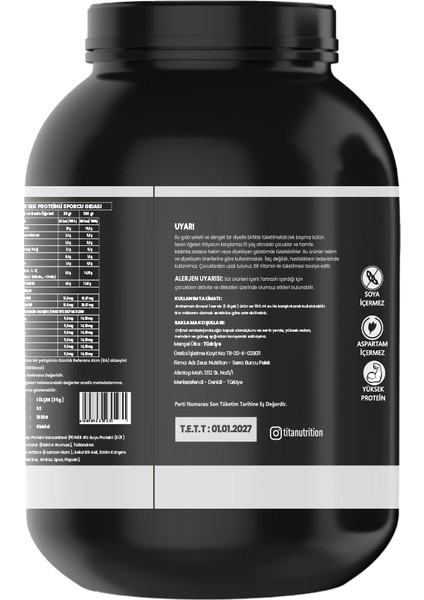 Whey Protein Tozu 1820G-BISKÜVI-AROMA fiyatları
