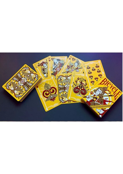 Wukong Rebellion (Yellow) Oyun Kağıdı Koleksiyonluk Iskambil Kartları