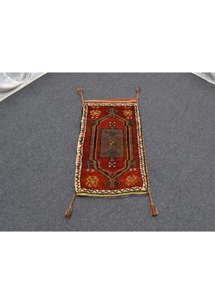 Antika El Dokuma Nadir Çift Yüzlü Malatya Yün Halı Yastık 6415 modelleri