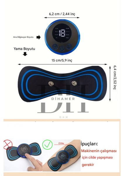 Düşük Dereceli 19 Seviye 8 Modlu Masaj Aleti Kelebek