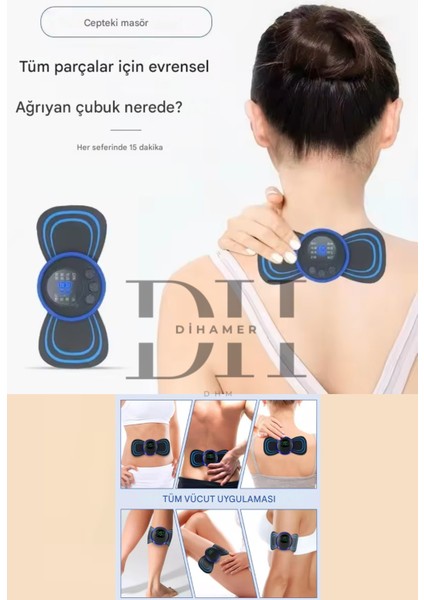 Düşük Dereceli 19 Seviye 8 Modlu Masaj Aleti Kelebek fiyatları