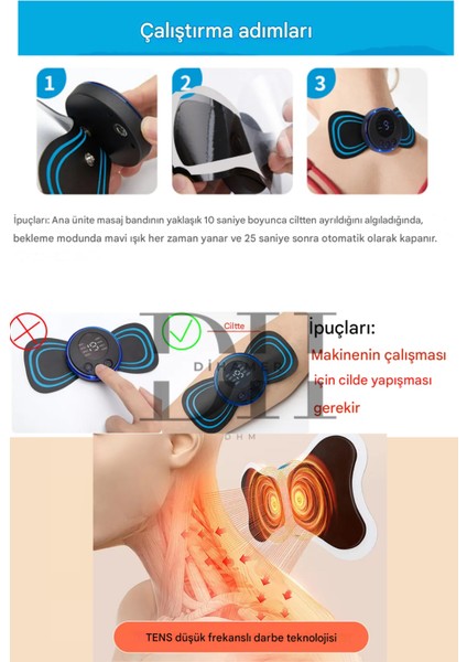 Düşük Dereceli 19 Seviye 8 Modlu Masaj Aleti Kelebek fırsatları