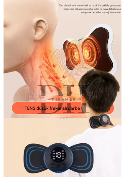 Düşük Dereceli 19 Seviye 8 Modlu Masaj Aleti Kelebek indirimleri