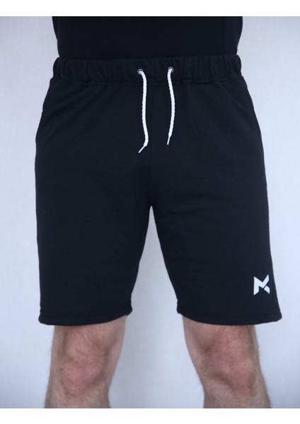 Siyah Pamuklu Şort modelleri