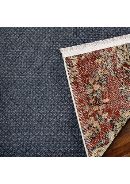Bordo Klasik Etnik Modern Desenli Pamuk Makinada Yıkanabilir Hav Toz Vermez Leke Tutmayan Kaymaz Taban Dijital Makine Baskı Salon Yolluk Mutfak Halı indirimleri