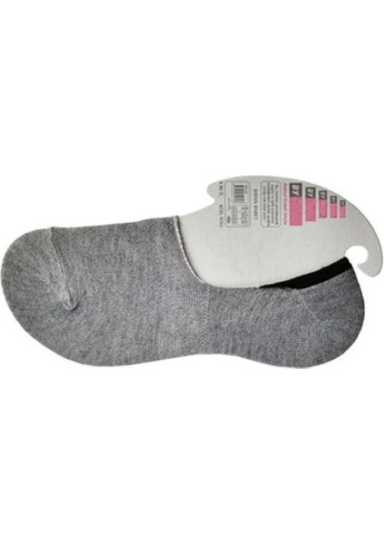 Gri Kadın Babet Çorap 12 Çift modelleri