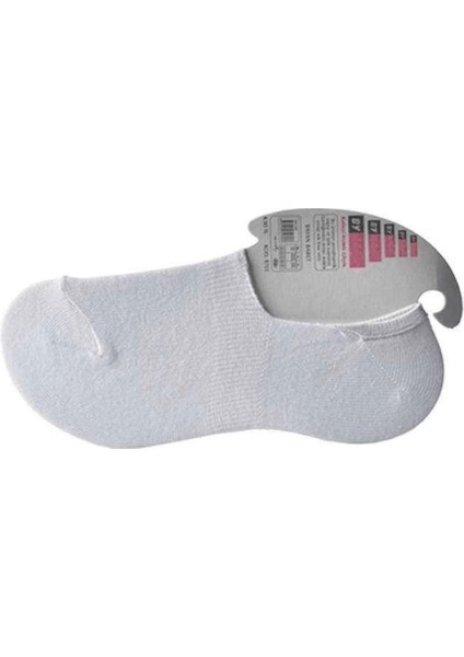 Beyaz Kadın Babet Çorap 12 Çift modelleri