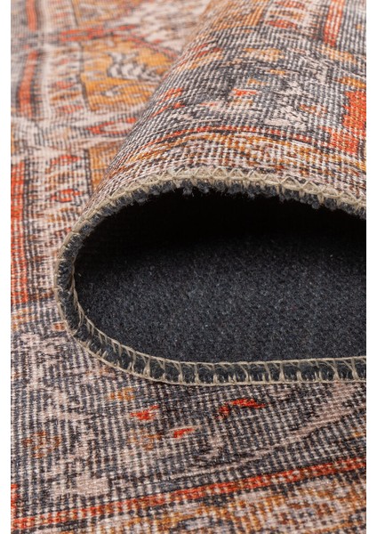 Copacabana Klasik Krem Polyester Kare Modern Desenli Pamuk Makinada Yıkanabilir Hav Toz Vermez Leke Tutmayan Kaymaz Taban Dijital Makine Baskı Salon Yolluk Mutfak Halı indirimleri