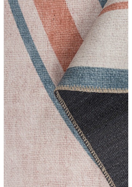 Mitjana Modern Krem Polyester Dikdörtgen Modern Desenli Pamuk Makinada Yıkanabilir Hav Toz Vermez Leke Tutmayan Kaymaz Taban Dijital Makine Baskı Salon Yolluk Mutfak Halı fırsatları