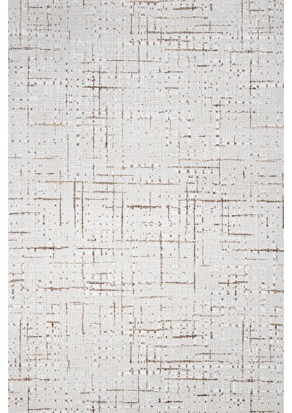 Geometrik Kahverengi Pamuk Dikdörtgen Modern Desenli Pamuk Makinada Yıkanabilir Hav Toz Vermez Leke Tutmayan Kaymaz Taban Dijital Makine Baskı Salon Yolluk Mutfak Halı